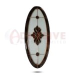 Photo of Decorative Tempered Glass Insert Oval 38x16 for sale in Jamaica